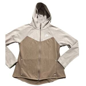 Nike Women's M Sportswear Windrunner Cream Tech Fleece BV3455-283